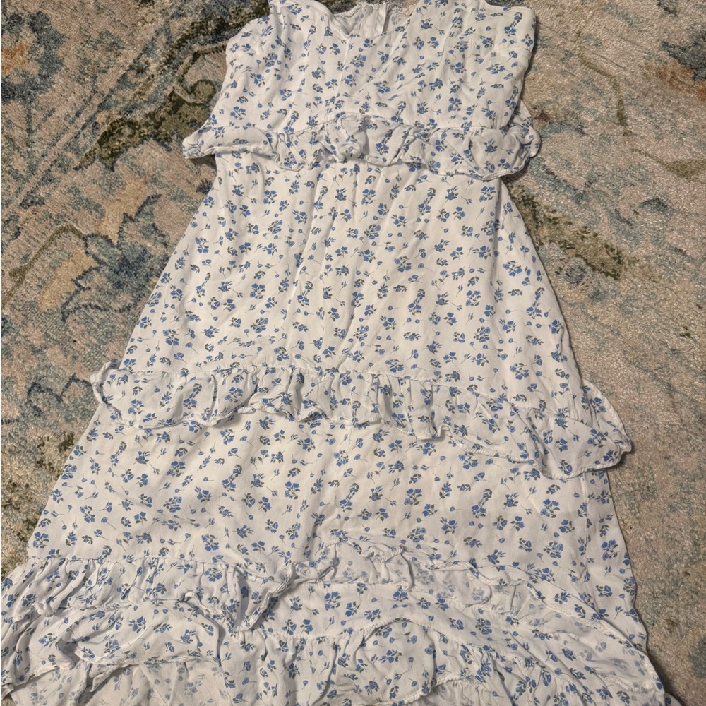 Altar’d State Floral Ruffle Dress